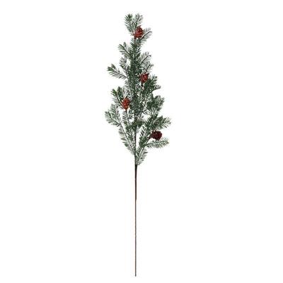 RAMOSCELLO NATALIZIO CON PIGNE 71 CM