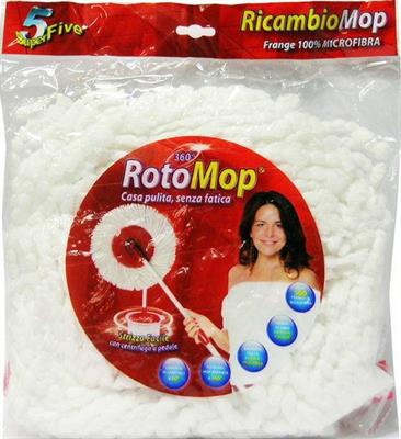 RICAMBIO ROTOMOP FRANGE MICROFIBRA 100%
