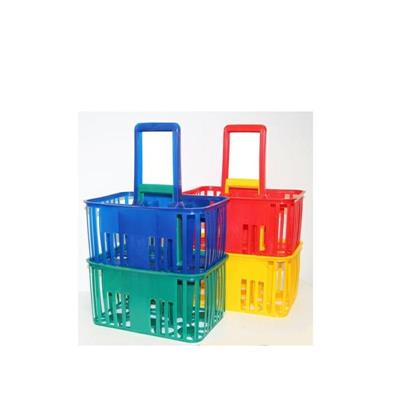 CESTINO PORTABOTTIGLIE 6 POSTI LPS COLORI ASS.TI