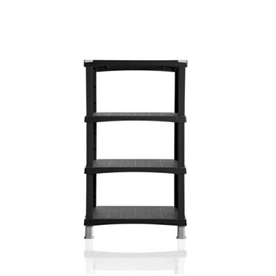 SCAFFALE FUTURO 4 RIPIANI 80 X 40 X H137/174 CM NERO