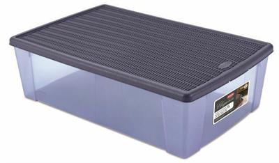 SCATOLA ELEGANCE XXL 59X39XH17CM COLORE BLU NAVY