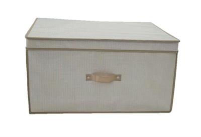 SCATOLA PORTABIANCHERIA TNT 60X40X30CM SHABBY FLOWERS