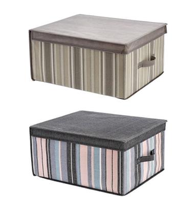 SCATOLA ARMADIO PEGGY 50 X 40 X H25 CM 2 COLORI ASS