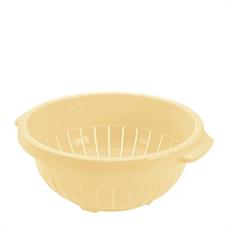 SCOLAPASTA PLASTICA 32 CM AMBRA