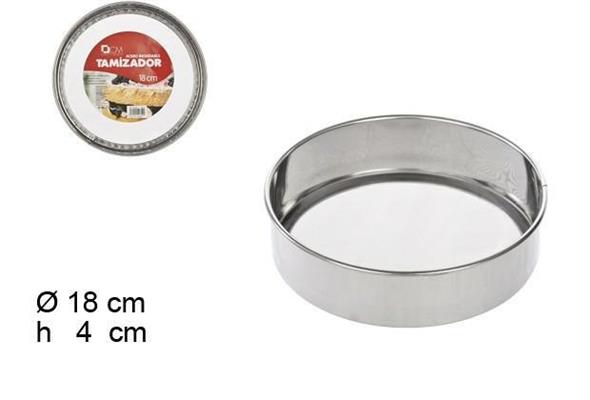 SETACCIO PER FARINA ACCIAIO 18CM