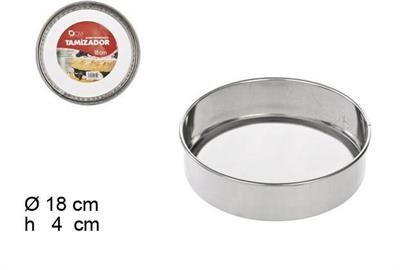 SETACCIO PER FARINA ACCIAIO 18CM
