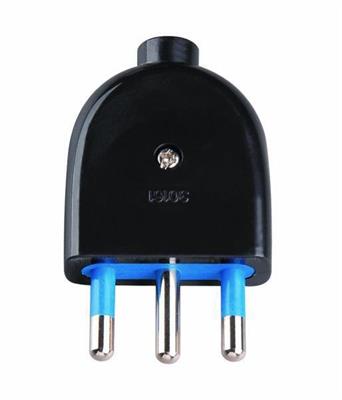SPINA DRITTA NERA 16A 3PORTE