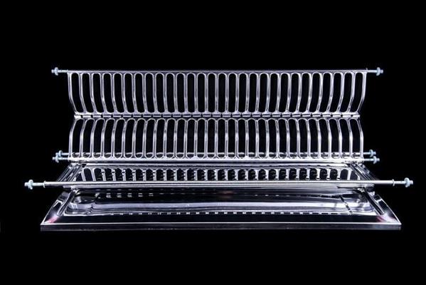 COLAPIATTI COPPIA RETI 86 CON VASSOIO  INOX