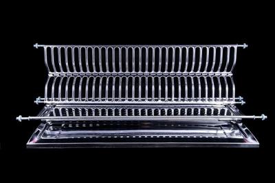 COLAPIATTI COPPIA RETI 86 CON VASSOIO  INOX