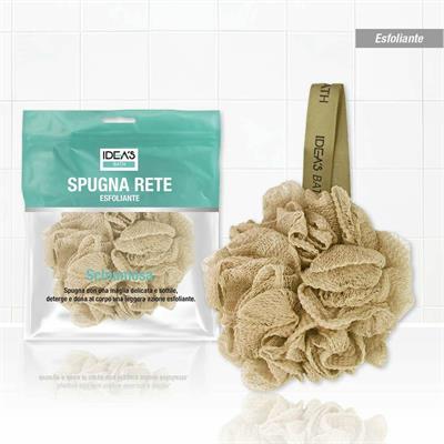 SPUGNA BAGNO RETE COLORE CREAM