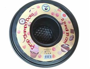 STAMPO DOLCI 2 FONDI TEFLON 18 CM