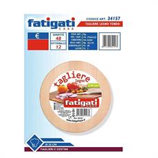 TAGLIERE TONDO LEGNO 20 CM