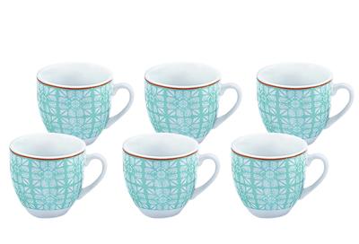 TAZZA CAFFE' SENZA PIATTINO TINDARI CONF.6PZ