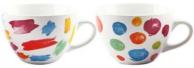 TAZZA COLAZIONE GAIA DECORI ASS.