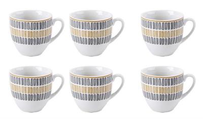 TAZZA CAFFE' SENZA PIATTINO CONF. 6 PZ BRA' CREMA