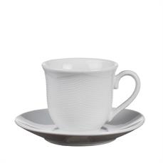 TAZZA CAFFE' PORCELLANA SET 6 PZ