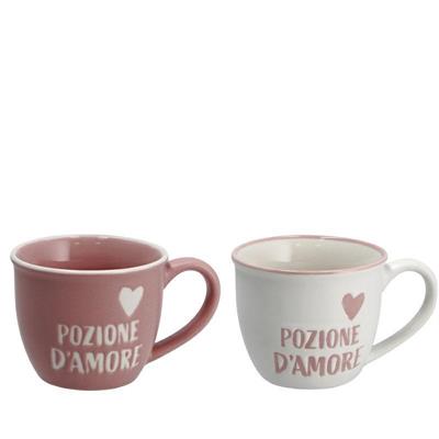 TAZZINA PORCELLANA D. 6,5 X H5,5 CM 2 COLORI ASS