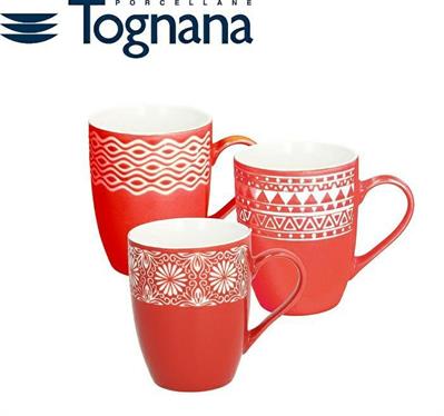 TAZZA MUG 350CC LAURA EMMA ROSSO