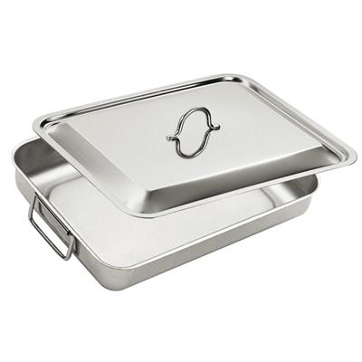 TEGLIA RETTANGOLARE C/COPERCHIO 40X32CM EATITALY