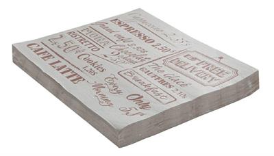 TOVAGLIETTA SOTTOPIATTO GOFFRATA ESPRESSO 33X40CM CONF.250PZ