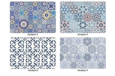 TOVAGLIETTA PLACEMATS 31X45CM AZULEJOS