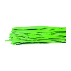 TUBETTO PLASTICA A SPEZZONI D.2,2MM 60CM COLORE VERDE CIRCA