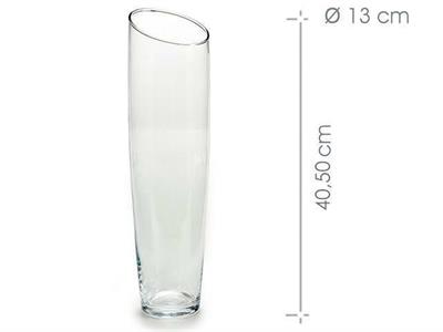 VASO IN VETRO 11X11X40,5CM