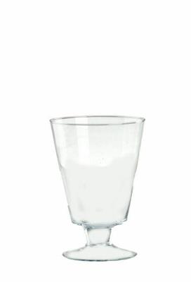VASO CONO CON PIEDE D.12,5CM H20