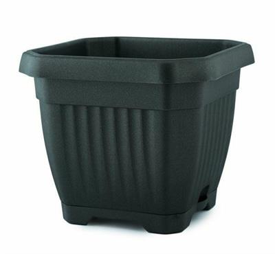 VASO OCTAGON 17X17CM COLORE ANTRACITE