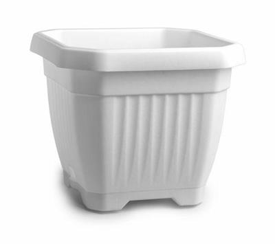 VASO OCTAGON 17X17CM COLORE BIANCO