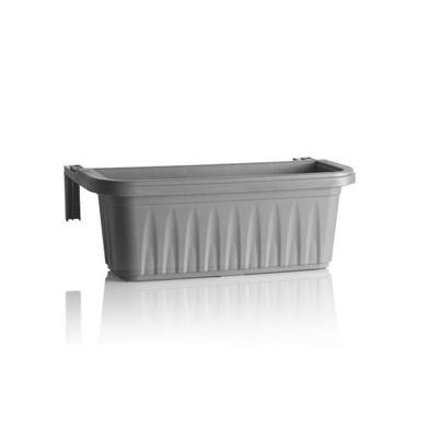 FIORIERA RONDINE REGOLABILE BAMA 50 CM COLORE GRIGIO