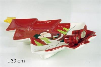 VASSOIETTO SVUOTATASCHE NATALIZIO 30CM