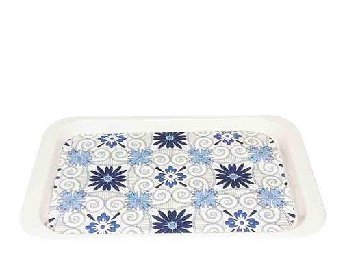 VASSOIO CAFFE' MELAMINA 30 X 19 CM DECORO VIETRI