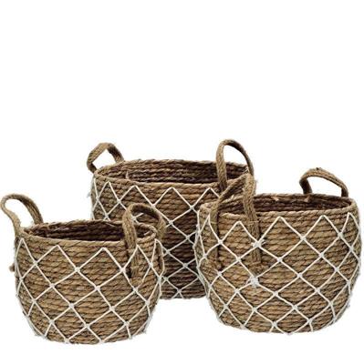 CESTO TONDO VIMINI SET 3PZ 26/30/33 CM
