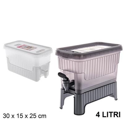 DISPENSER ACQUA CON SUPPORTO LEON 4 LT