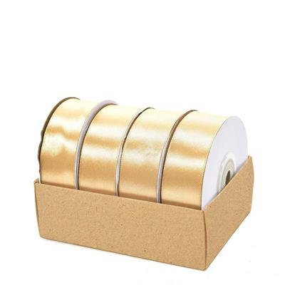 NASTRO IN TESSUTO 25MMX25MT COLORE CHAMPAGNE