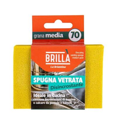 SPUGNA VETRATA DISINCROSTANTE GRANA MEDIA 10 CM