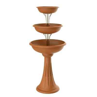 FIORIERA TREVY COLORE TERRACOTTA D. 50XH114CM