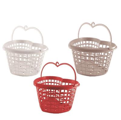 CESTINO CUORE CHIC PER PINZE BUCATO COLORI ASS