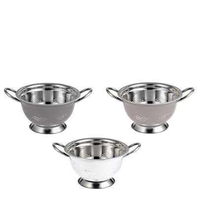 COLAPASTA 2 MANICI INOX CHIC 24 CM COLORI ASS