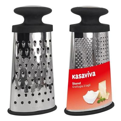GRATTUGIA STAND INOX 3 TAGLI 24 X 12 CM