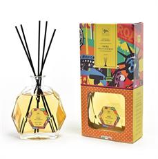 PROFUMATORE CON BACCHETTI FIBRA FIORI CALIFORNIA 700 ML