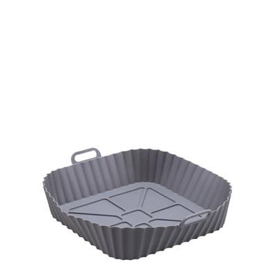 CESTELLO QUADRATO IN SILICONE 21 X 21 X H6,5 CM