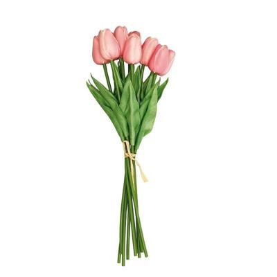 FIORE BOUQUET TULIPANI REAL TOUCH 9 FIORI 36 CM ASS