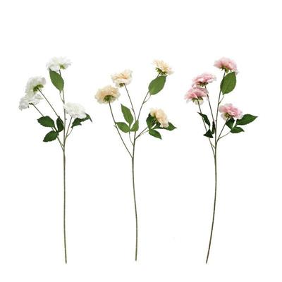 FIORE CAMELIA 4 FIORI 74 CM 3 COLORI ASS