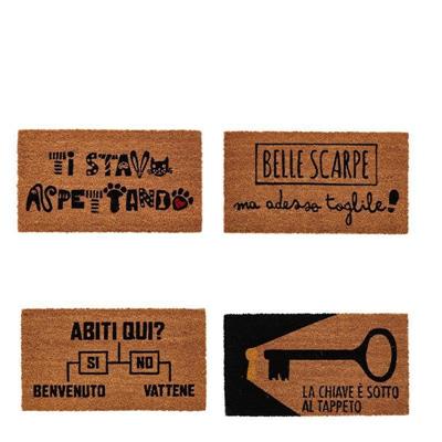ZERBINO COCCO 33 X 60 CM 4 DECORI ASS