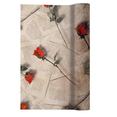 ROTOLO DECOFIBRA ROMANTICO 510 MM X 9 MT COLORE BIANCO
