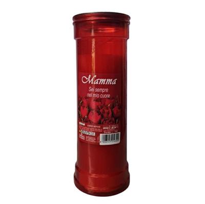 LUMINO VOTIVO MAMMA 17 CM DURATA H 72
