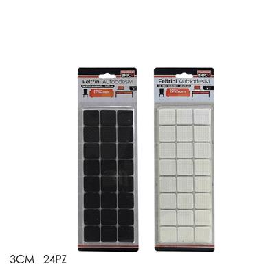FELTRINI QUADRATI MEDI CONF. 24 PZ 2 COLORI ASS