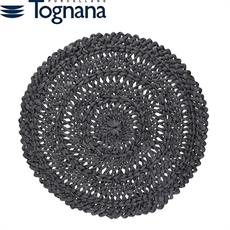 TOVAGLIETTA PLACEMAT PEGGY NERO D. 38 CM